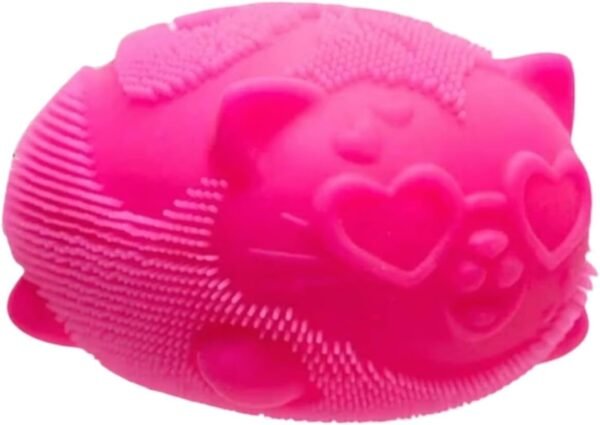 Cool Cats squishy sensory toy by NeeDoh Souq in teal — Image 3 of 8