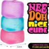 Schylling NeeDoh Nice Cube – frosted translucent ice-cube sensory squish toy with Super Solid Squish — Image 4 of 5