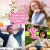 Glitter axolotl squishy two-pack showing pink and blue toys — Image 5 of 10