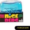 NeeDoh Souq giant Nice Berg – clear blue ice-cube sensory squish toy — Image 2 of 6