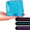 NeeDoh Souq giant Nice Berg – clear blue ice-cube sensory squish toy — Image 5 of 6