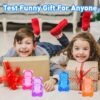 Blue jelly NeeDoh Gummy Bear Taba Squishy being squeezed — Image 8 of 11