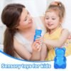 Blue jelly NeeDoh Gummy Bear Taba Squishy being squeezed — Image 7 of 11
