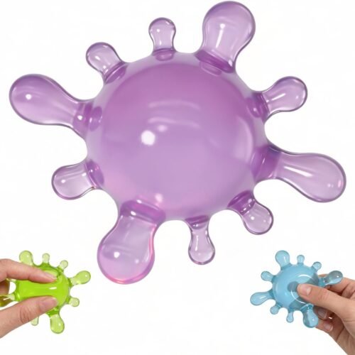 Purple NeeDoh SplootSplat squishy pullable blob fidget toy — Image 1 of 11
