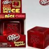 Red translucent NeeDoh Dr. Pepper Nice Cube sensory fidget toy — Image 1 of 1