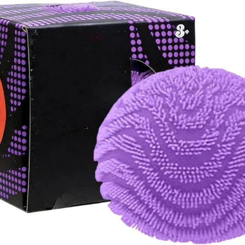 NeeDoh Fuzz Ball Wonder Waves – Velvet Squeeze Sensory Ball | NeeDoh Souq — Image 1 of 9