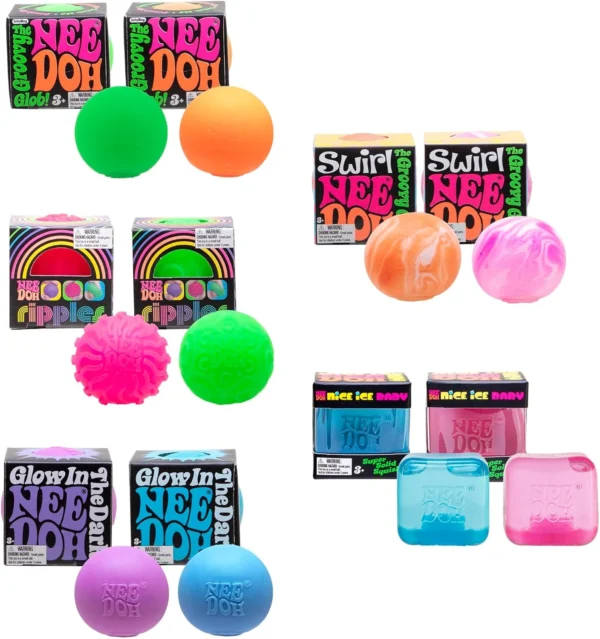NeeDoh Teenie 10-Pack – Five Squishy Styles Including Nice Ice Baby — Image 1 of 12