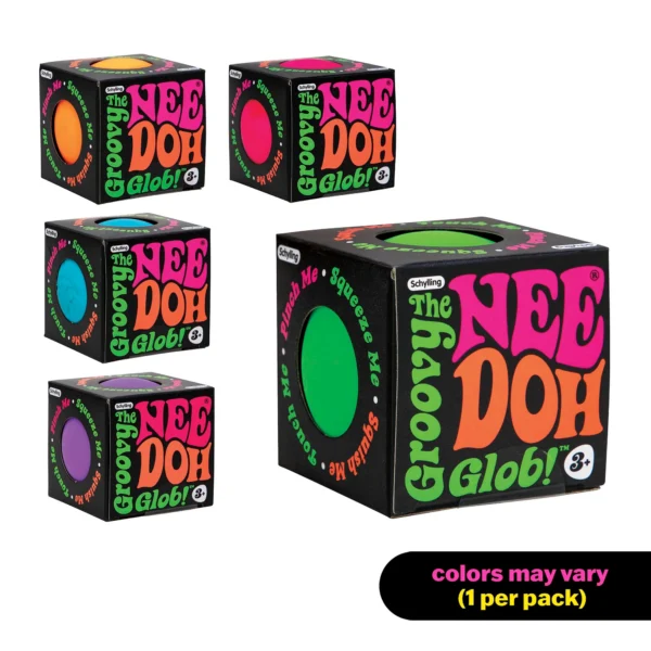 NeeDoh Original Groovy Glob classic stress ball in Qatar — Image 3 of 13