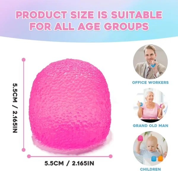 NeeDoh Gumdrop – Firm Bumpy Dome Squish Toy with Raised Dots — Image 4 of 12