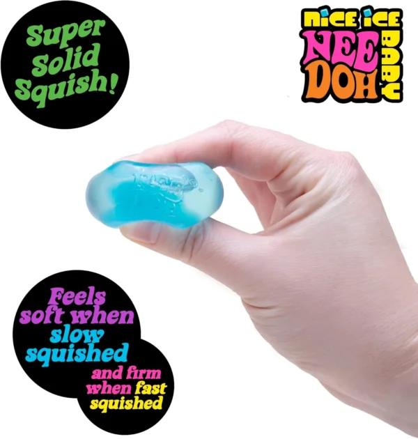 NeeDoh Teenie 10-Pack – Five Squishy Styles Including Nice Ice Baby — Image 4 of 12