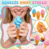 NeeDoh Nice Cream Cone Squishy – squishy fidget toy shaped like a soft serve cone — Image 5 of 6