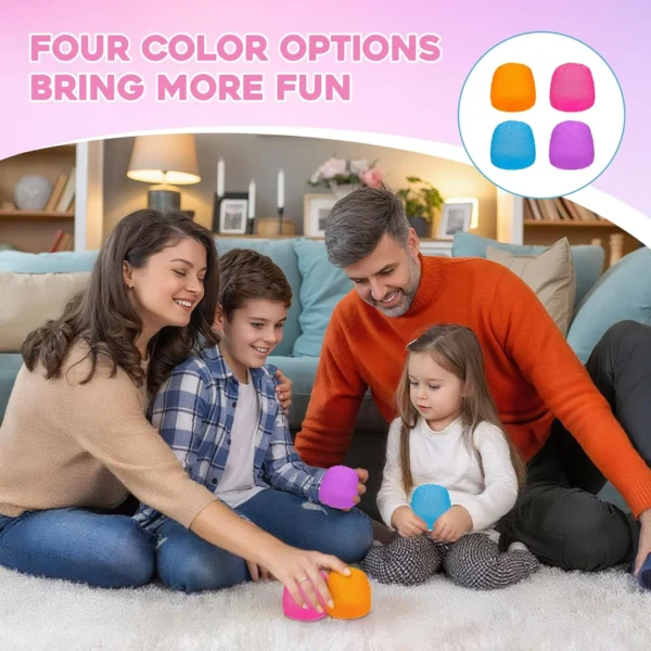 NeeDoh Gumdrop – Firm Bumpy Dome Squish Toy with Raised Dots — Image 7 of 12