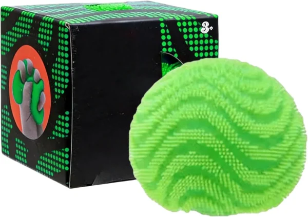 NeeDoh Fuzz Ball Wonder Waves – Velvet Squeeze Sensory Ball | NeeDoh Souq — Image 8 of 9