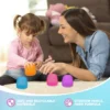 NeeDoh Gumdrop – Firm Bumpy Dome Squish Toy with Raised Dots — Image 8 of 12