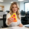 NeeDoh Pizza Squeezza pizza slice fidget toy with removable cheese and pepperoni toppings — Image 8 of 9