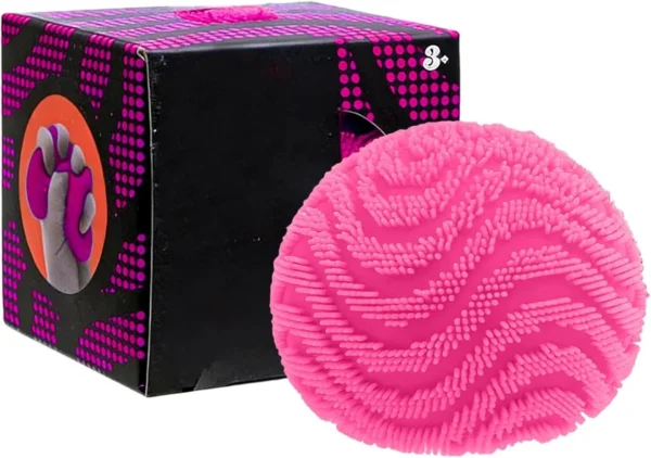 NeeDoh Fuzz Ball Wonder Waves – Velvet Squeeze Sensory Ball | NeeDoh Souq — Image 9 of 9