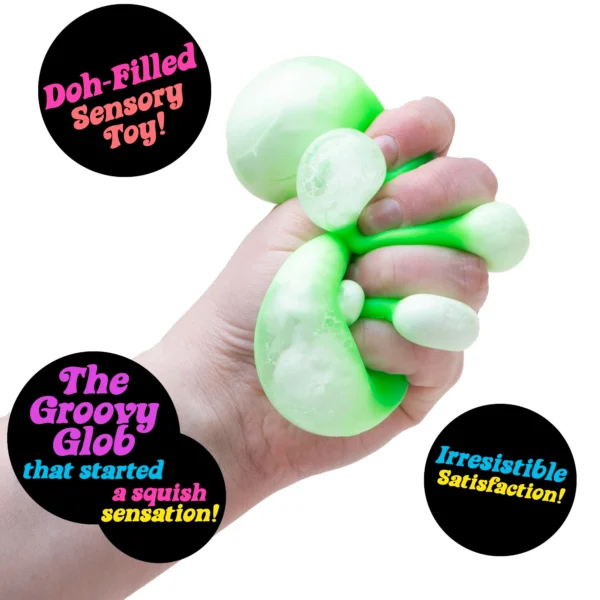 NeeDoh Original Groovy Glob classic stress ball in Qatar — Image 9 of 13