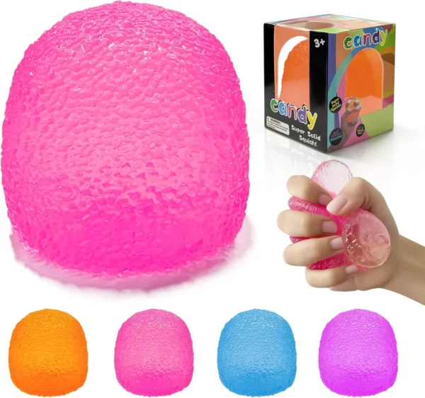 NeeDoh Gumdrop – Firm Bumpy Dome Squish Toy with Raised Dots — Image 10 of 12